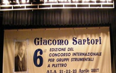 PARTICIPACIÓN EN LA 7ª EDIZIONE DEL CONCORSO INTERNAZIONALE “GIACOMO SARTORI” EN ALA, TRENTO (ITALIA)