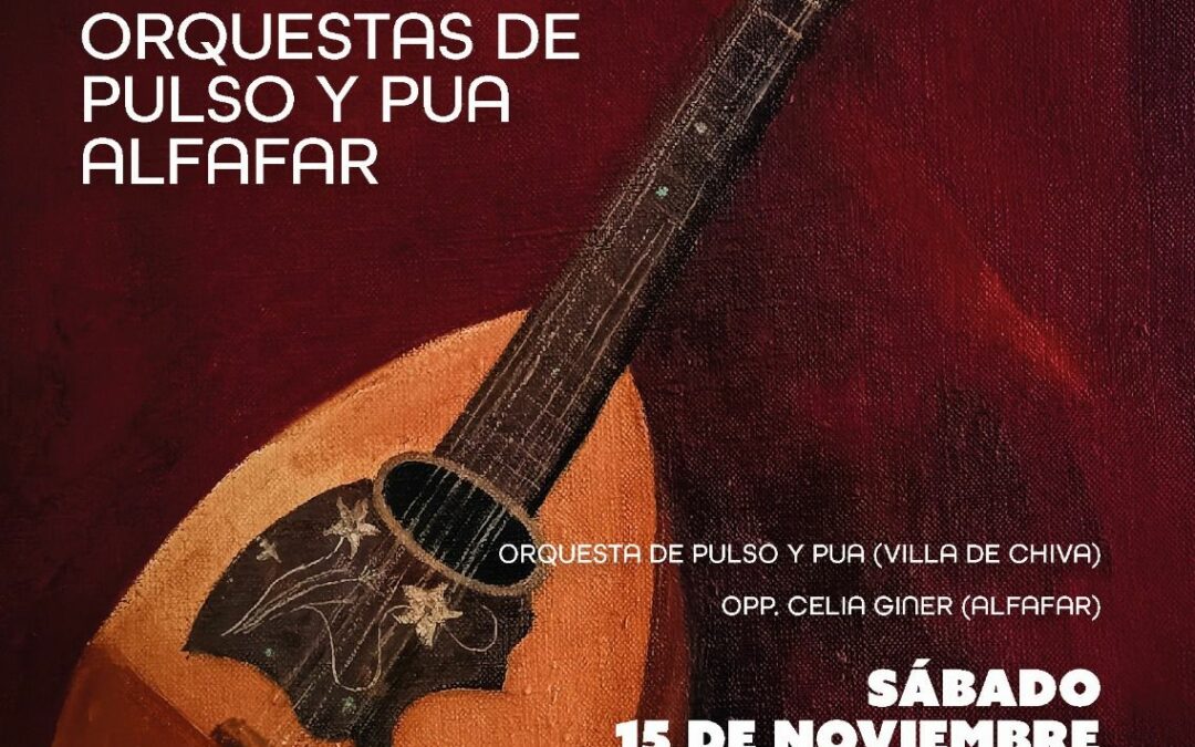 XXXV FESTIVAL NACIONAL DE ORQUESTAS DE PULSO Y PÚA DE ALFAFAR